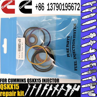 QSKX15 Diesel Injector Repair Kit High Speed Steel Diesel Engine Rings