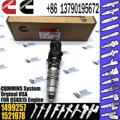1764364 Genuine Diesel Engine Common Rail QSKX15 Fuel Injector 1499257 579251 4903451 579263 4954648
