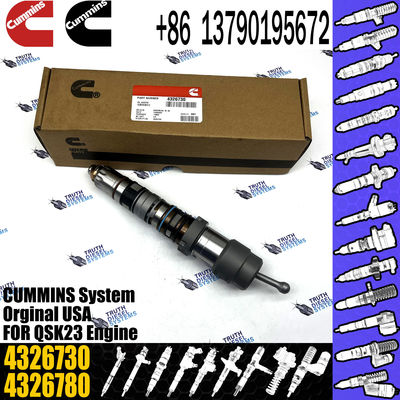 QSK23 Diesel engine fuel injector 4076533 4088431 4902827 4902828 4326779 For CUMMINS