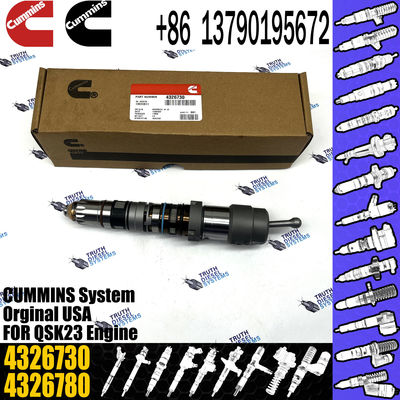 QSK23 Diesel engine fuel injector 4076533 4088431 4902827 4902828 4326779 For CUMMINS