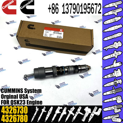 QSK23 Diesel engine fuel injector 4076533 4088431 4902827 4902828 4326779 For CUMMINS