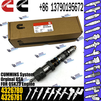 QSK23 QSK45 QSK60 Diesel Engine Common Rail Injector 4902828 4088428 4326780 4326781 4928346