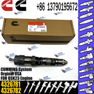 4088428 QSK23 Diesel Engine Common Rail Fuel Injector 4001813 4087893 4326780 4088416 4326781