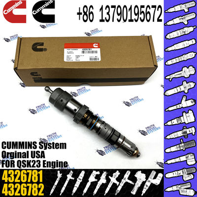 4088428 QSK23 Diesel Engine Common Rail Fuel Injector 4001813 4087893 4326780 4088416 4326781