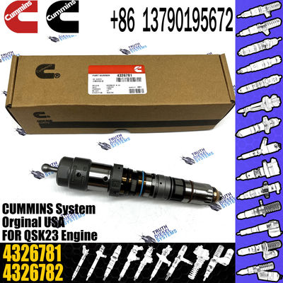 4088428 QSK23 Diesel Engine Common Rail Fuel Injector 4001813 4087893 4326780 4088416 4326781