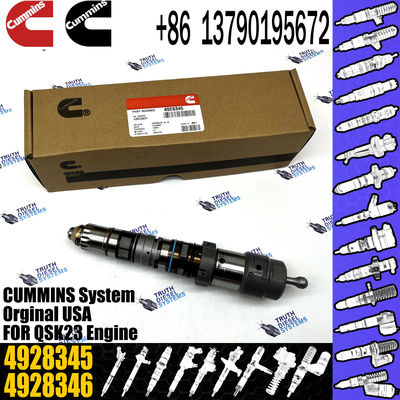Construction Machinery Spare Parts Injector 3867762 4928345 4087886 4001830 For QSK23 Engine