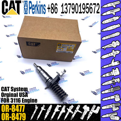 Diesel 3116 Engine Injector Assy 127-8211 1278211 common rail injector 0R-8477 for CAT Diesel Engine