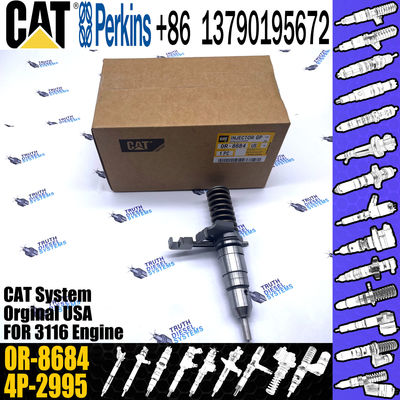 diesel injector 127-8218 0R-8684 for Caterpillar 3116 3126 engine 950G 960F 962G TK380 TK381 fuel injector 127-8218