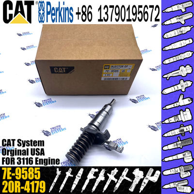 3116 3126 Engine Fuel Injector Nozzle 7E9585 0R-3742 7E-9585 For Caterpillar Excavator