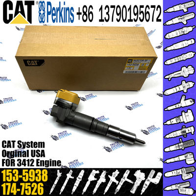 Excavator Parts 3412 Engine injectors 179-6020 153-5938 1796020 1535938 Fuel Nozzle 198 6877 2321175 2321173