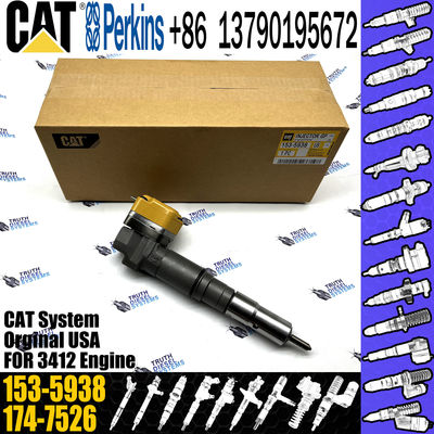 Excavator Parts 3412 Engine injectors 179-6020 153-5938 1796020 1535938 Fuel Nozzle 198 6877 2321175 2321173