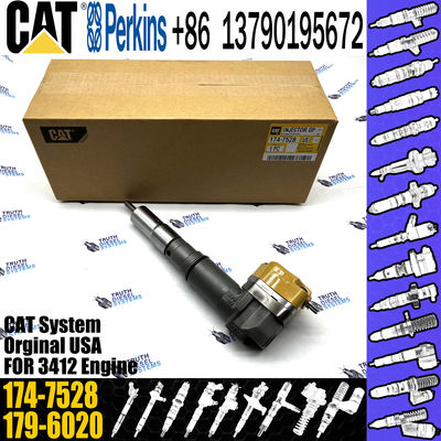 3412E Engine Diesel Injector 174-7526 232-1183 Common Rail Injector 174-7528