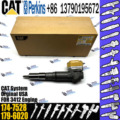 3412E Engine Diesel Injector 174-7526 232-1183 Common Rail Injector 174-7528