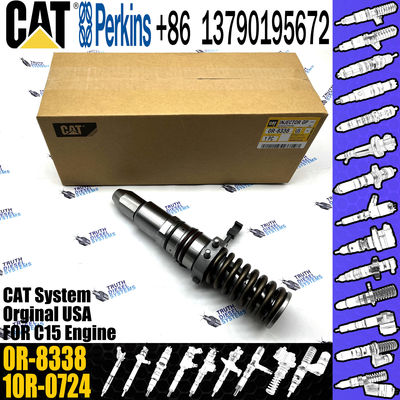 Common Rail Diesel Fuel Injector 111-3718 1113718 0R-8338 For CAT Engine 3508/3512/3516