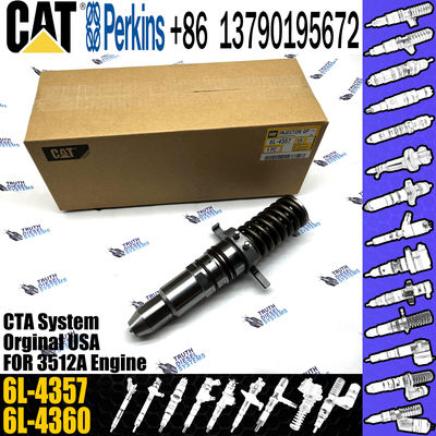 6L4357 0R-3052 6L-4357 0R-2925  common rail diesel fuel injector for Caterpillar 3508 3512 3516 3524 Engine CAT injector