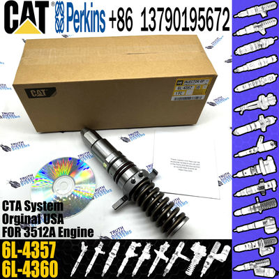 6L4357 0R-3052 6L-4357 0R-2925  common rail diesel fuel injector for Caterpillar 3508 3512 3516 3524 Engine CAT injector