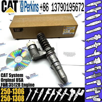 3508 excavator diesel injector 3512 nozzle DIESEL FUEL INJECTOR 3920206 392-0206 2501306 250-1306