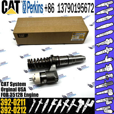 common rail injector 392-0211 392-0211 3920211 CAT 10R1279 10R-1279 FOR c3508 3512 3516 0R8616 20R-0849 139-5221