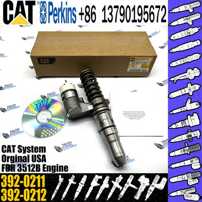 common rail injector 392-0211 392-0211 3920211 CAT 10R1279 10R-1279 FOR c3508 3512 3516 0R8616 20R-0849 139-5221