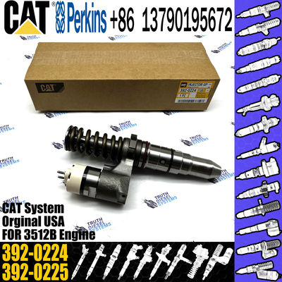 Engine Excavator 3861776 Oem Common Rail Fuel Injectors 386-1776 20R-1283 392-0224