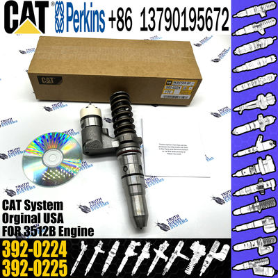Engine Excavator 3861776 Oem Common Rail Fuel Injectors 386-1776 20R-1283 392-0224