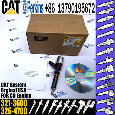 Diesel Common Rail Injector 321-3600 10R-7938 2645A753 FOR Engine C6.6 312D