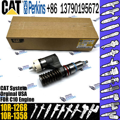 C10 Engine CPT372 EXCAVATOR Fuel Injector 2037685 10R1268 203-7685 10R-1268 For CAT