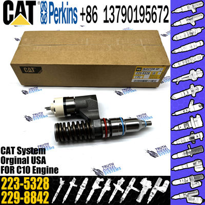 Diesel Fuel Injector CA2123462 212-3462 2123462 223-5328 For Excavator Parts Caterpillar C-10