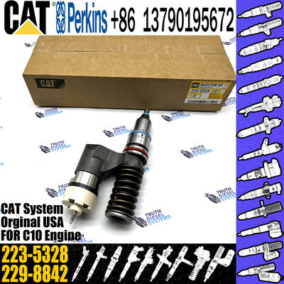 Diesel Fuel Injector CA2123462 212-3462 2123462 223-5328 For Excavator Parts Caterpillar C-10