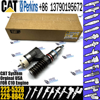 Diesel Fuel Injector CA2123462 212-3462 2123462 223-5328 For Excavator Parts Caterpillar C-10