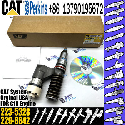 Diesel Fuel Injector CA2123462 212-3462 2123462 223-5328 For Excavator Parts Caterpillar C-10