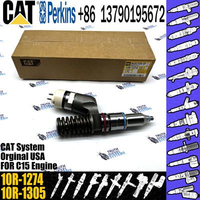 Cat Excavator Diesel fuel Inyectores Common Rail Injector 10R1274 2394908 10R-1274 239-4908 For Caterpillar C15 Engine