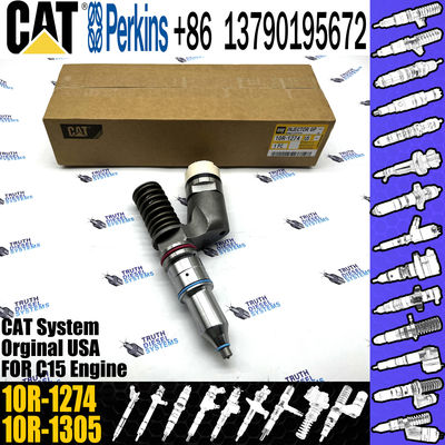 Cat Excavator Diesel fuel Inyectores Common Rail Injector 10R1274 2394908 10R-1274 239-4908 For Caterpillar C15 Engine