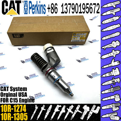 Cat Excavator Diesel fuel Inyectores Common Rail Injector 10R1274 2394908 10R-1274 239-4908 For Caterpillar C15 Engine