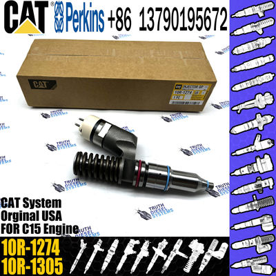 Cat Excavator Diesel fuel Inyectores Common Rail Injector 10R1274 2394908 10R-1274 239-4908 For Caterpillar C15 Engine