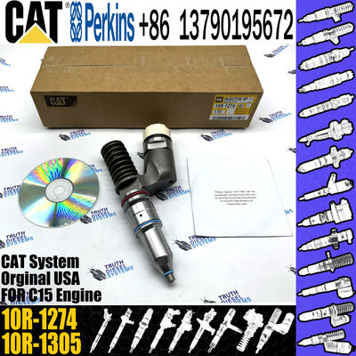 Cat Excavator Diesel fuel Inyectores Common Rail Injector 10R1274 2394908 10R-1274 239-4908 For Caterpillar C15 Engine