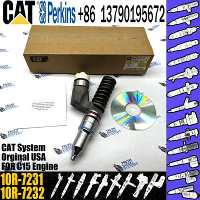 Remanufactured Caterpillar Fuel Injector 10R-3264 10R-3265 10R-7231 For C32 / C18