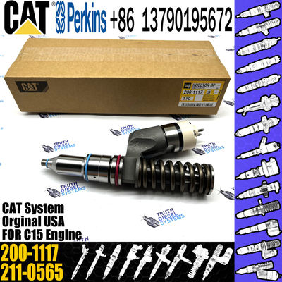 CAT Excavator Parts Fuel Injector 211-3025 200-1117 235-1401 For C15 C16 Engine