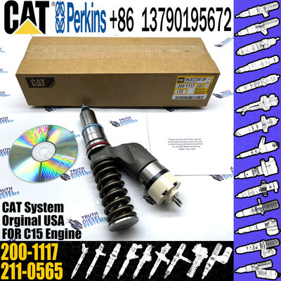 CAT Excavator Parts Fuel Injector 211-3025 200-1117 235-1401 For C15 C16 Engine