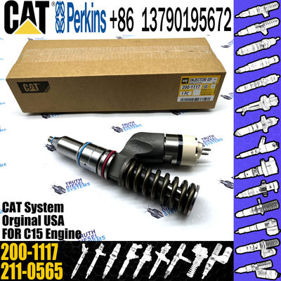 CAT Excavator Parts Fuel Injector 211-3025 200-1117 235-1401 For C15 C16 Engine