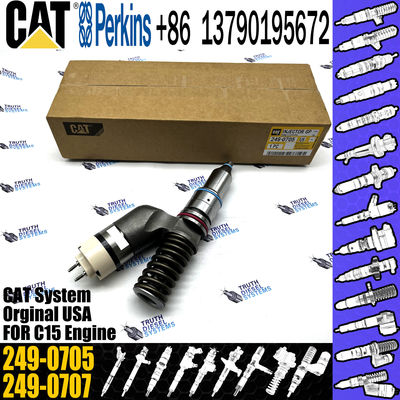 Excavator Parts C15 Engine Injectors 249-0705 249-0713 2490705 2490713 Fuel Nozzle For CAT