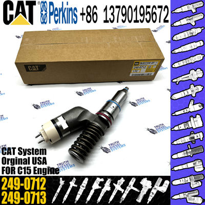 CAT Excavator Spare Parts Diesel Injector 2490712 10R3147 10R-3147 249-0712 Engine C15 Caterpillar