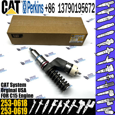 Excavator Parts C18 Engine Injectors 253-0616 253-0618 2530616 2530618 Fuel Nozzle For CAT