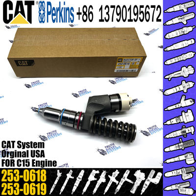 Excavator Parts C18 Engine Injectors 253-0616 253-0618 2530616 2530618 Fuel Nozzle For CAT