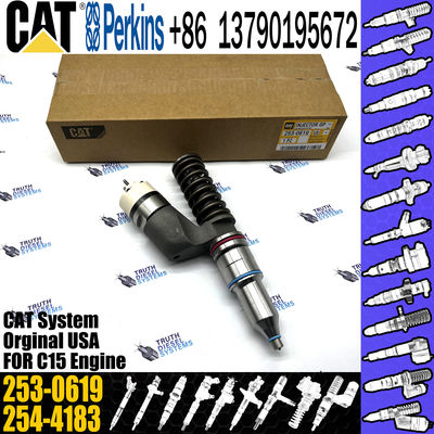 Diesel 3406E Engine Injector 253-0619 10R-7232 239-4908 239-4908 For Caterpillar Common Rail