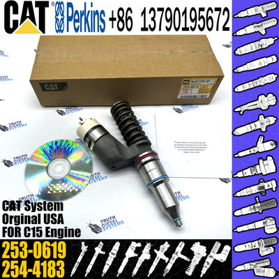 Diesel 3406E Engine Injector 253-0619 10R-7232 239-4908 239-4908 For Caterpillar Common Rail