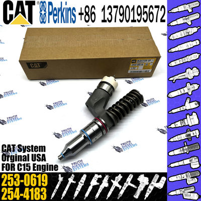 Diesel 3406E Engine Injector 253-0619 10R-7232 239-4908 239-4908 For Caterpillar Common Rail