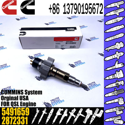 4359204 5491659 Diesel Engine Fuel Injector For Cummins Excavator QSL9.3 ISCE Engine 6L