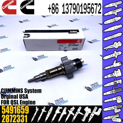 4359204 5491659 Diesel Engine Fuel Injector For Cummins Excavator QSL9.3 ISCE Engine 6L