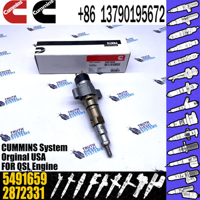 4359204 5491659 Diesel Engine Fuel Injector For Cummins Excavator QSL9.3 ISCE Engine 6L